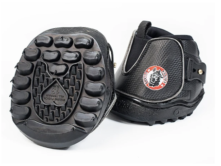 Hufschuhe Equine Fusion Active von unten und vorne